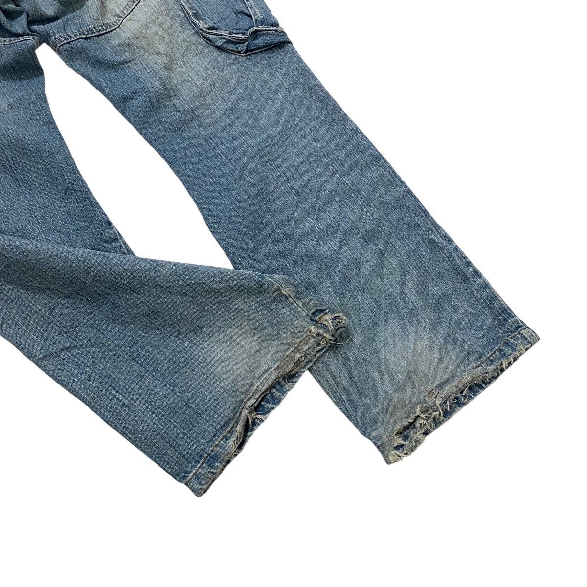 Vintage ☀️Hawaiian longboard wear Piko loose cargo jeans Size US 30 / EU 46 - 7 Thumbnail
