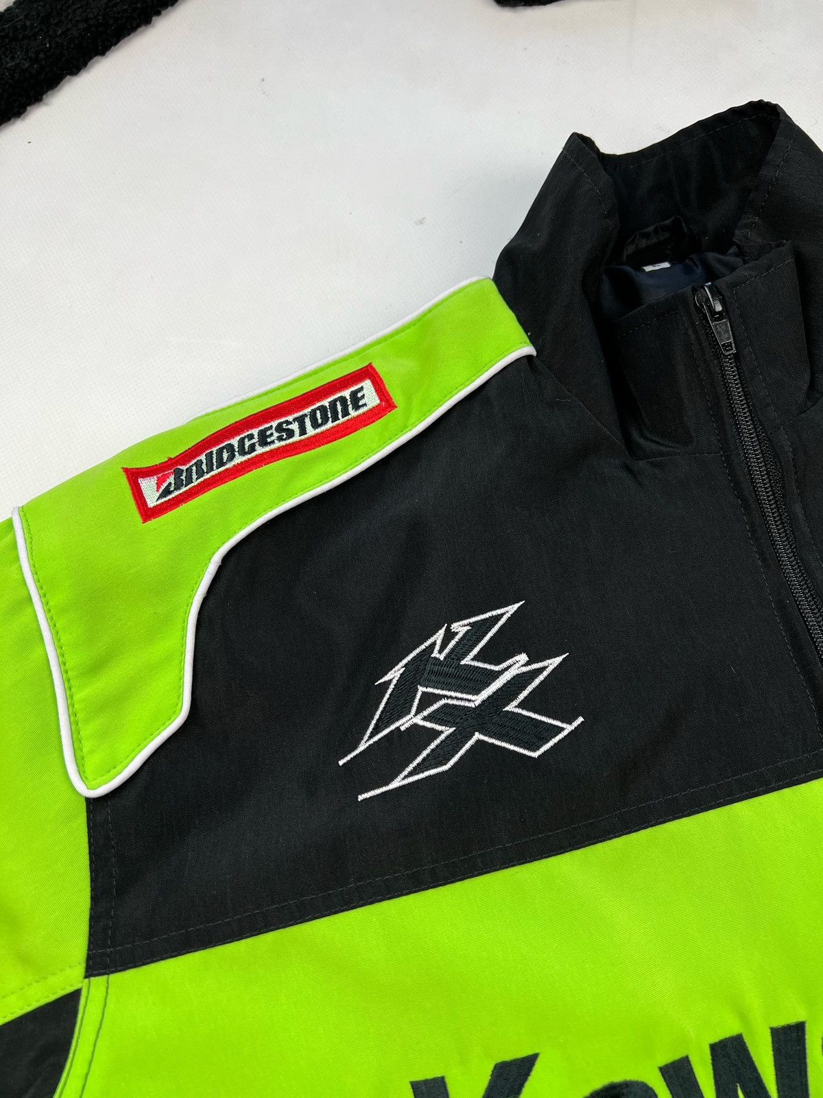 Other Vintage Kawasaki racing Jacket moto F-1 y2k Size US L / EU 52-54 / 3 - 7 Thumbnail