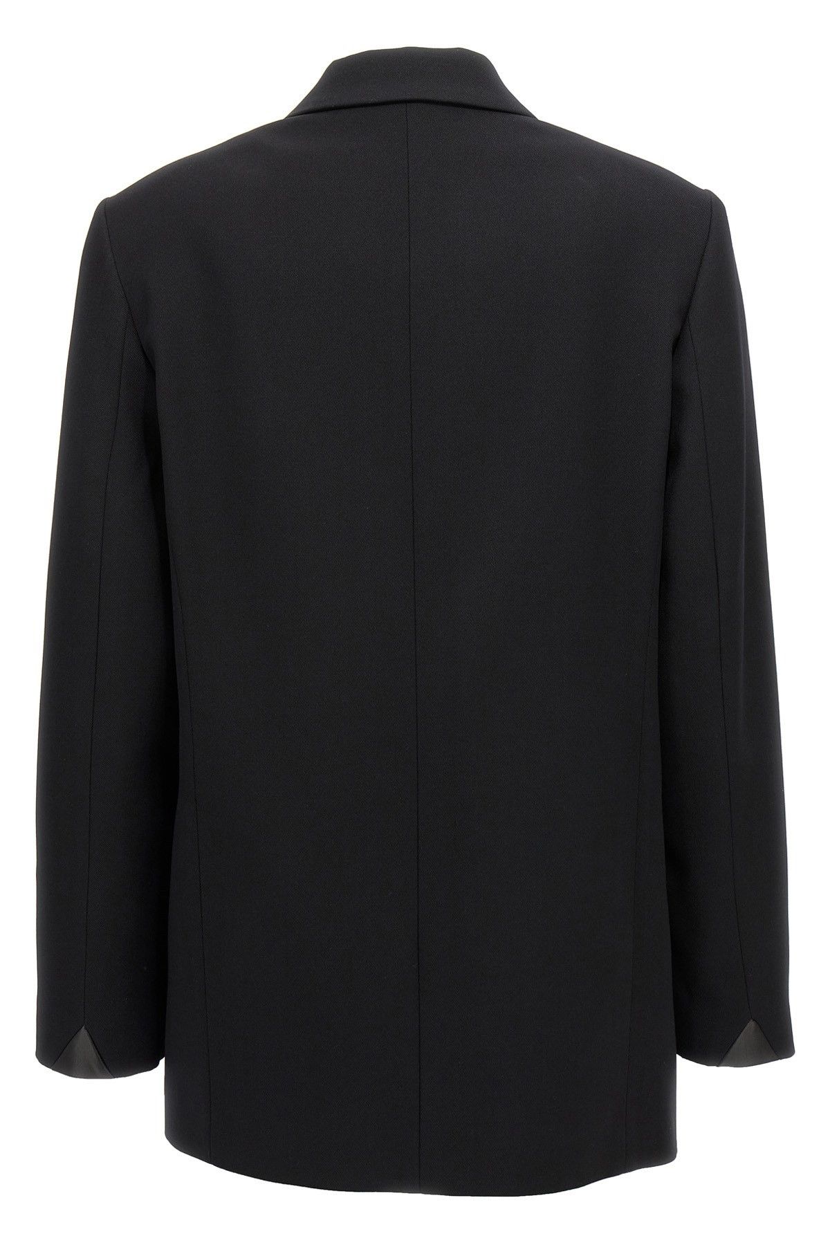 Pinko o1s22i1n0824 Double Breasted Blazer in Black Size M / US 6-8 / IT 42-44 - 2 Thumbnail