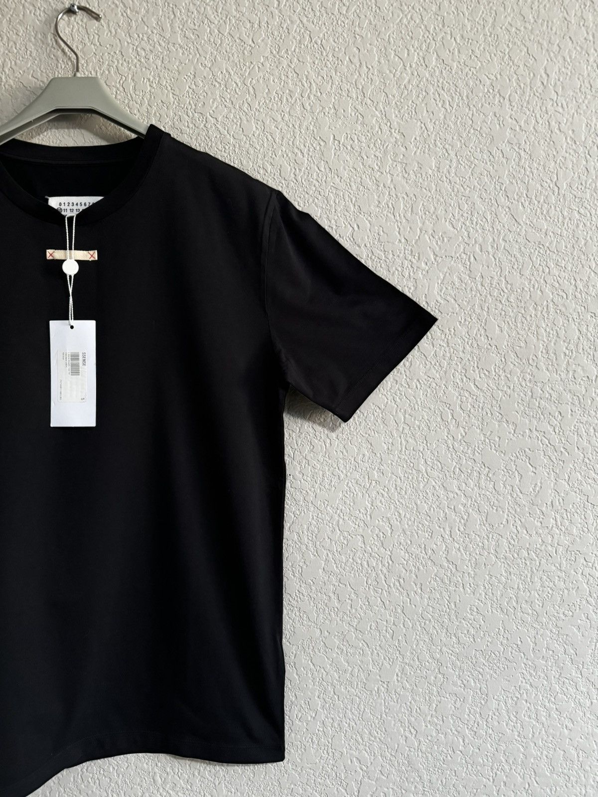 Maison Margiela Maison Margiela Black Jersey Tee NEW Size S / US 4 / IT 40 - 6 Thumbnail