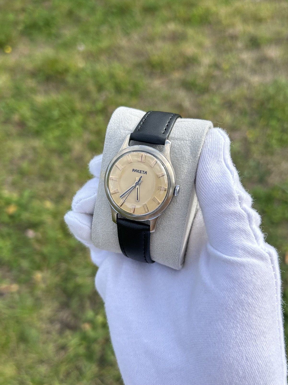 Vintage Vintage Watch Raketa Soviet USSR Mechanical Wristwatch 1950s Size ONE SIZE - 12 Thumbnail