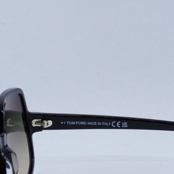 Tom Ford Tom Ford Delphine-02 FT0992 01B Sunglasses Black Square Size ONE SIZE - 6 Thumbnail