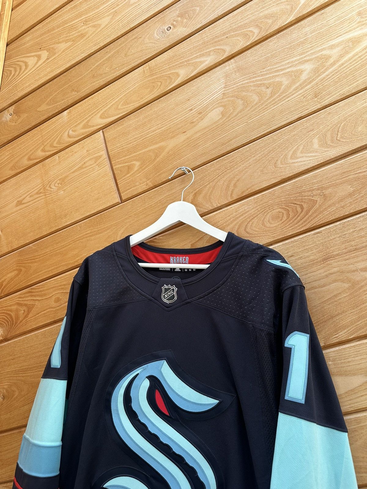 NHL Jersey Adidas NHL Kraken BOOKTOK 1 Size US L / EU 52-54 / 3 - 3 Thumbnail