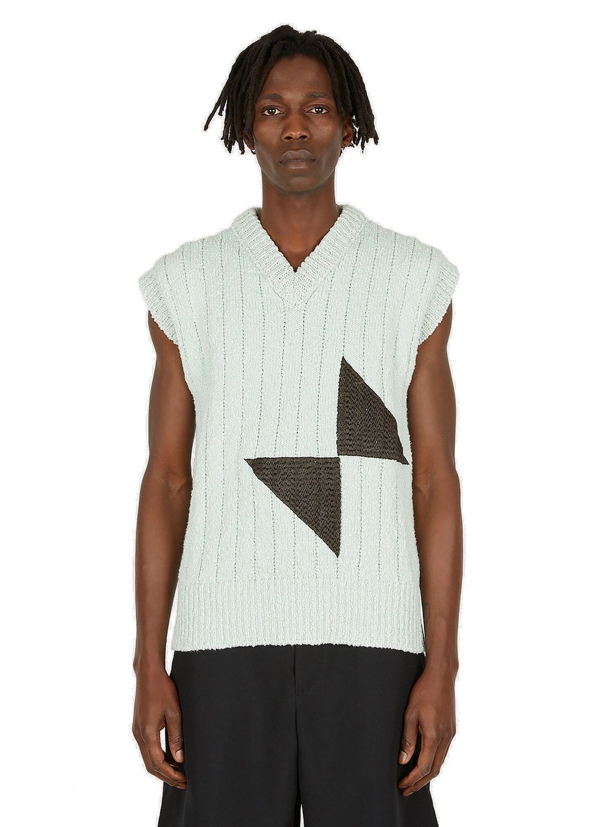 OAMC o1y0225 Sleeveless Sweater in Light Green Size US S / EU 44-46 / 1 - 1 Thumbnail