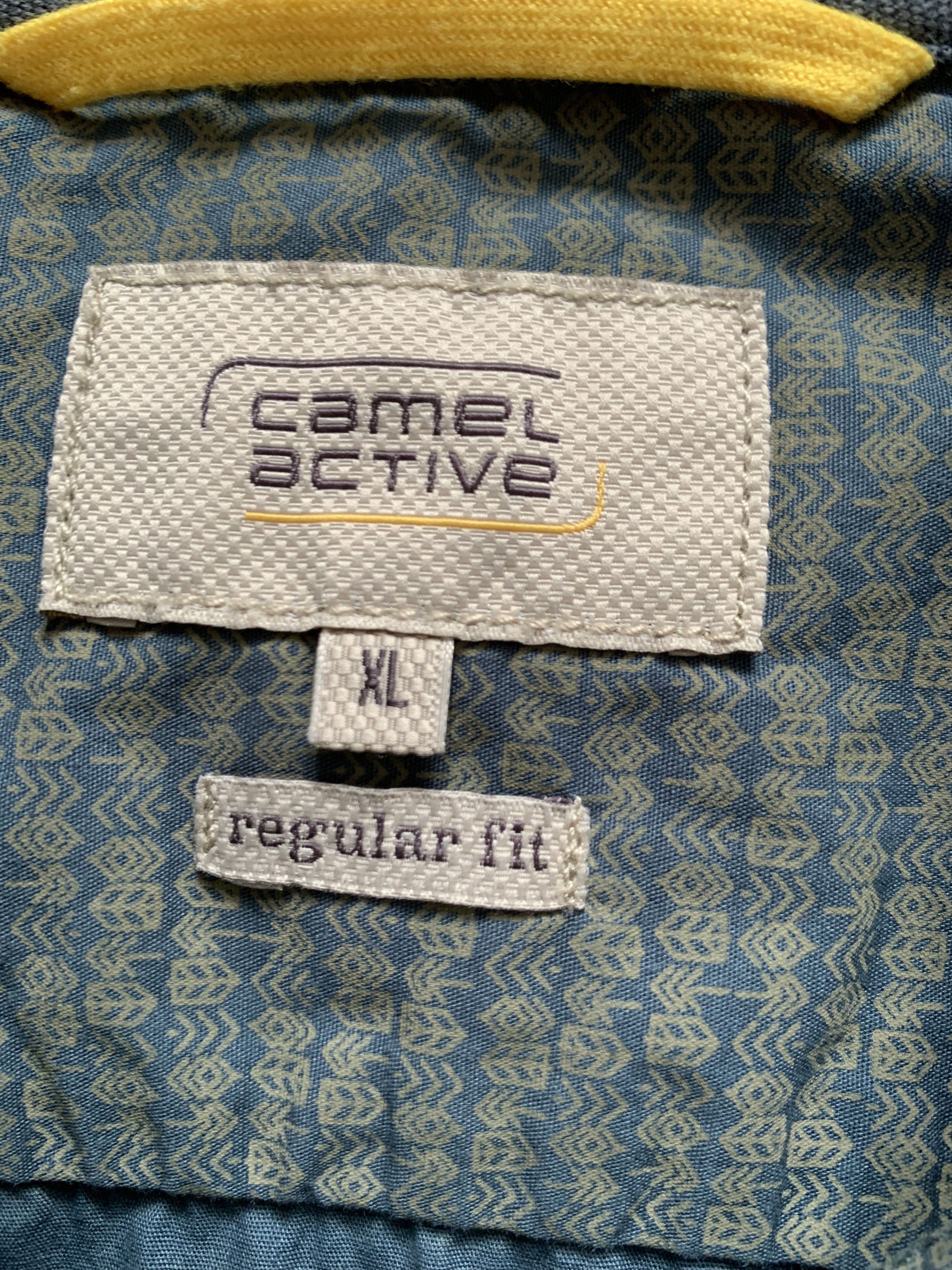 Vintage × camel active Camel Active Regulat Fit Cotton Button Up Shirt Size US XL / EU 56 / 4 - 5 Thumbnail