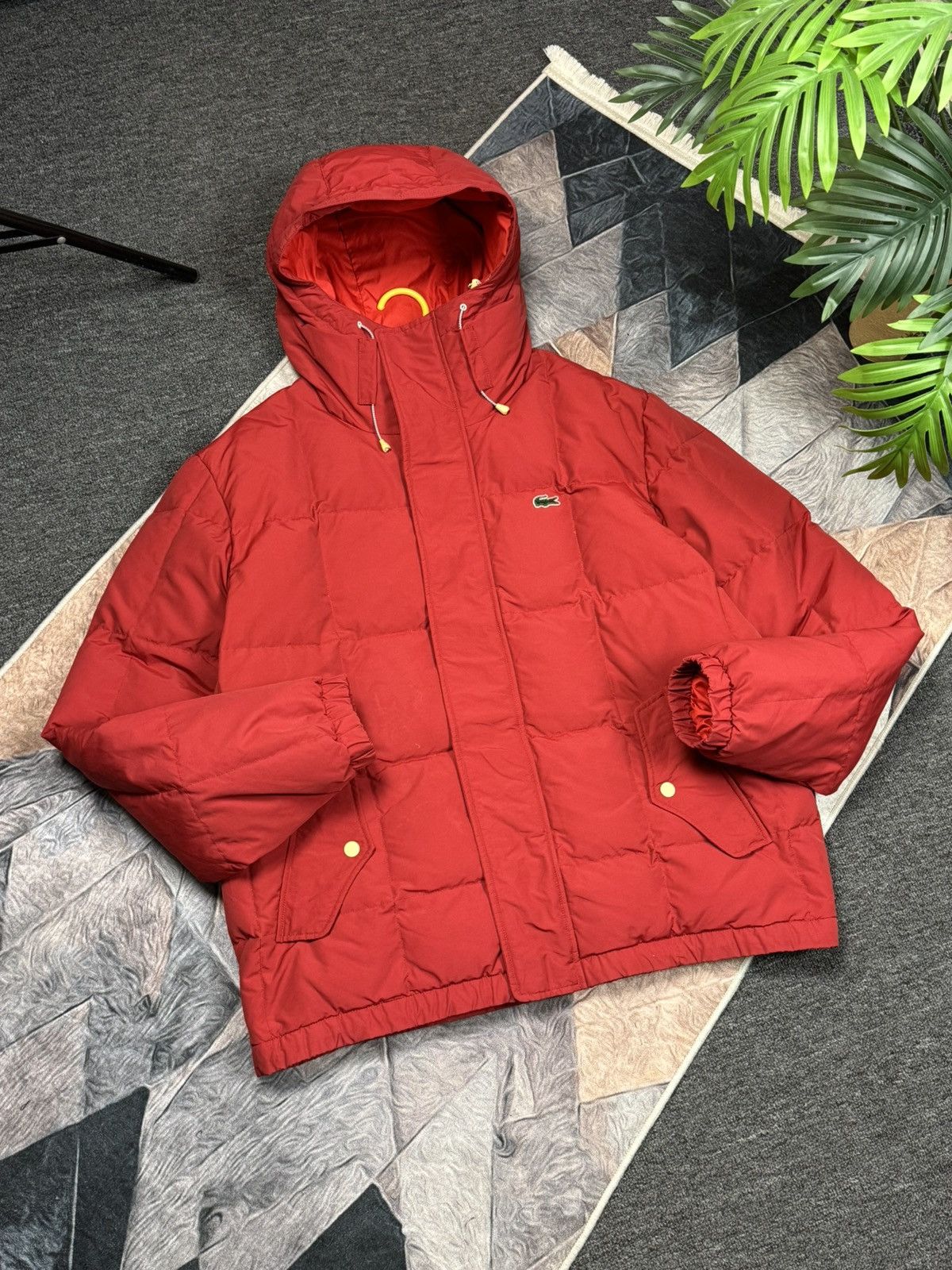 Lacoste LACOSTE LIVE DOWN JACKET PUFFER Y2K DRILL STYLE SIZE M Size US M / EU 48-50 / 2 - 7 Thumbnail