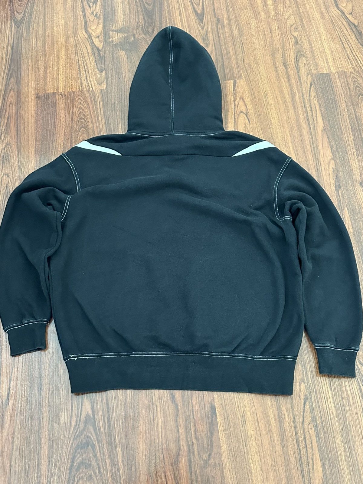 Nike × Vintage Double swoosh Nike hoodie Size US S / EU 44-46 / 1 - 6 Thumbnail