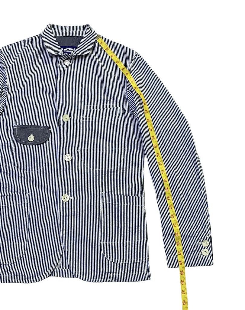Comme des Garcons AD2012 Junya Watanabe Comme Des Garçons Stripes Blazer/Coat Size US S / EU 44-46 / 1 - 8 Thumbnail