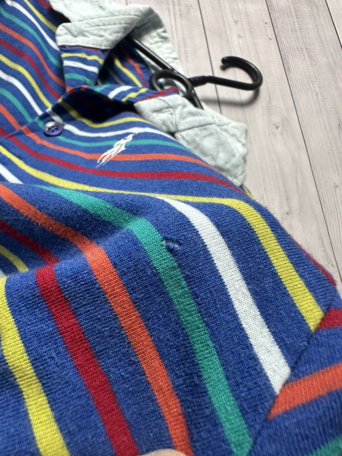 Polo Ralph Lauren × Vintage Vintage Rugby jersey polo Ralph Lauren striped rare size M Size US M / EU 48-50 / 2 - 5 Thumbnail