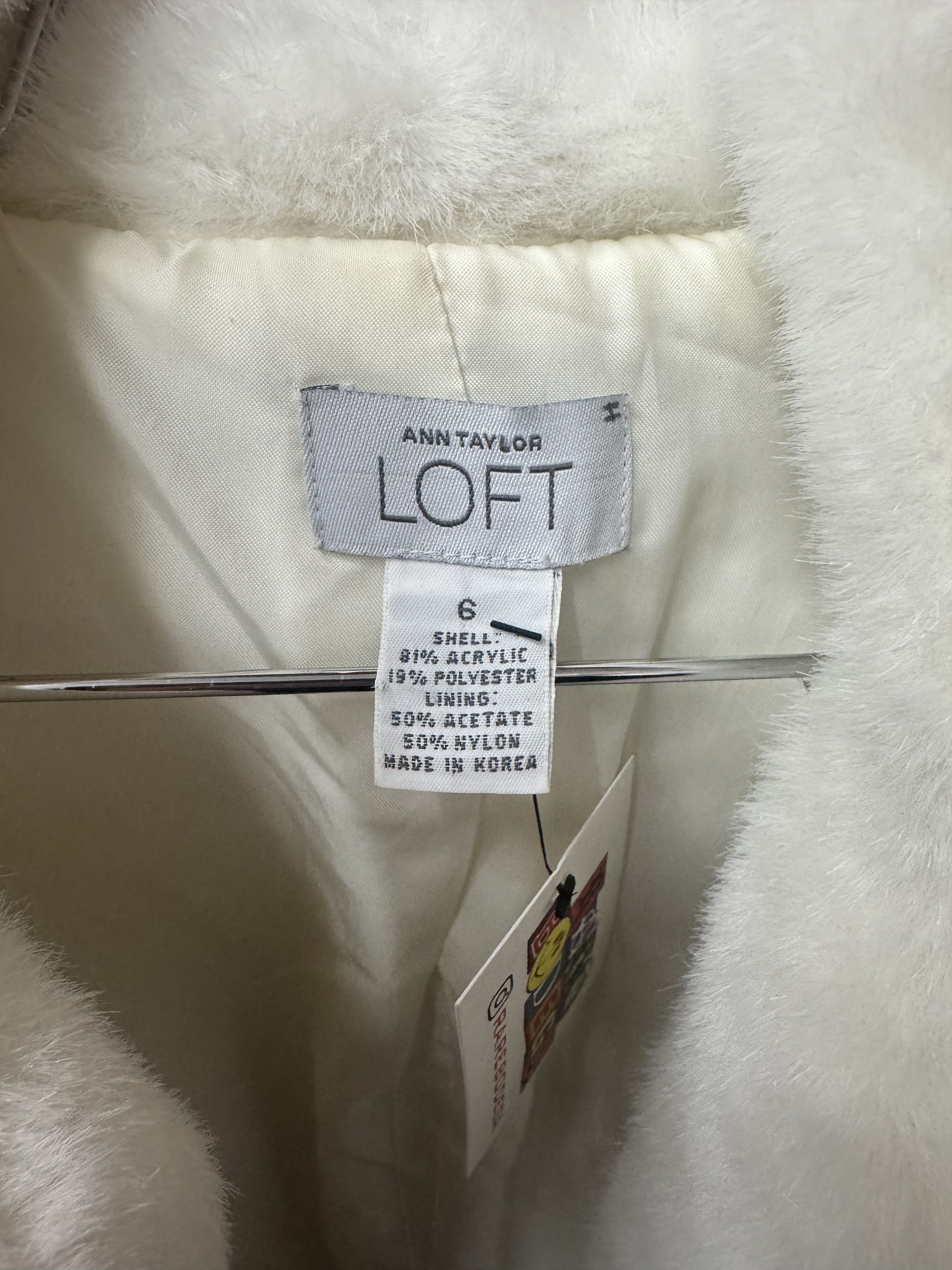 Ann Taylor Vintage Fur Coat Size M / US 6-8 / IT 42-44 - 2 Thumbnail