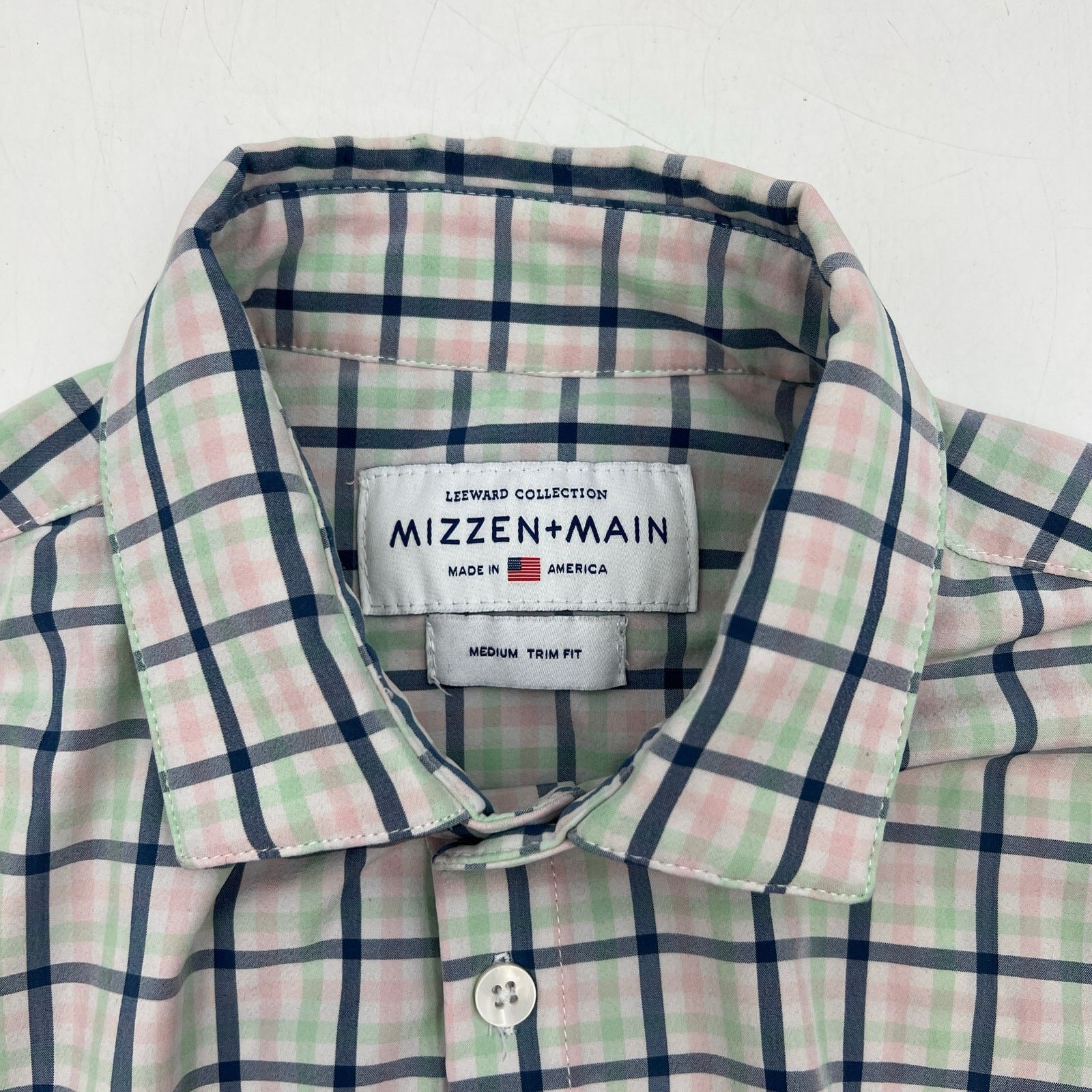 Other Mizzen Main Leeward Collection Button Up Shirt Check Plaid Size US M / EU 48-50 / 2 - 3 Thumbnail