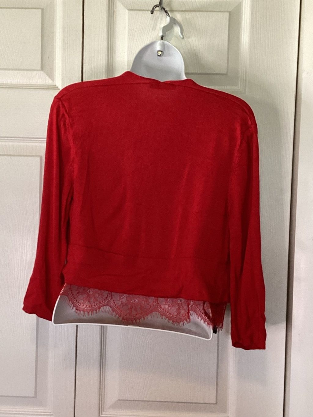 Tommy Hilfiger Tommy Hilfiger Red Cardigan Size M / US 6-8 / IT 42-44 - 4 Thumbnail