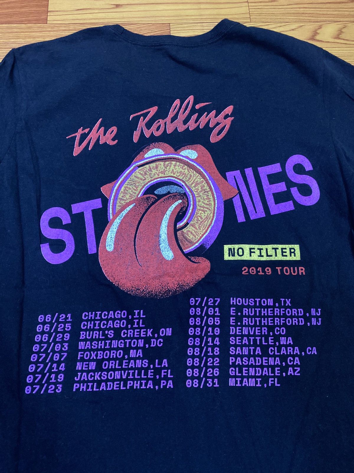 Band Tees × The Rolling Stones The Rolling Stones No Filter Tour 2019 Size US L / EU 52-54 / 3 - 7 Thumbnail