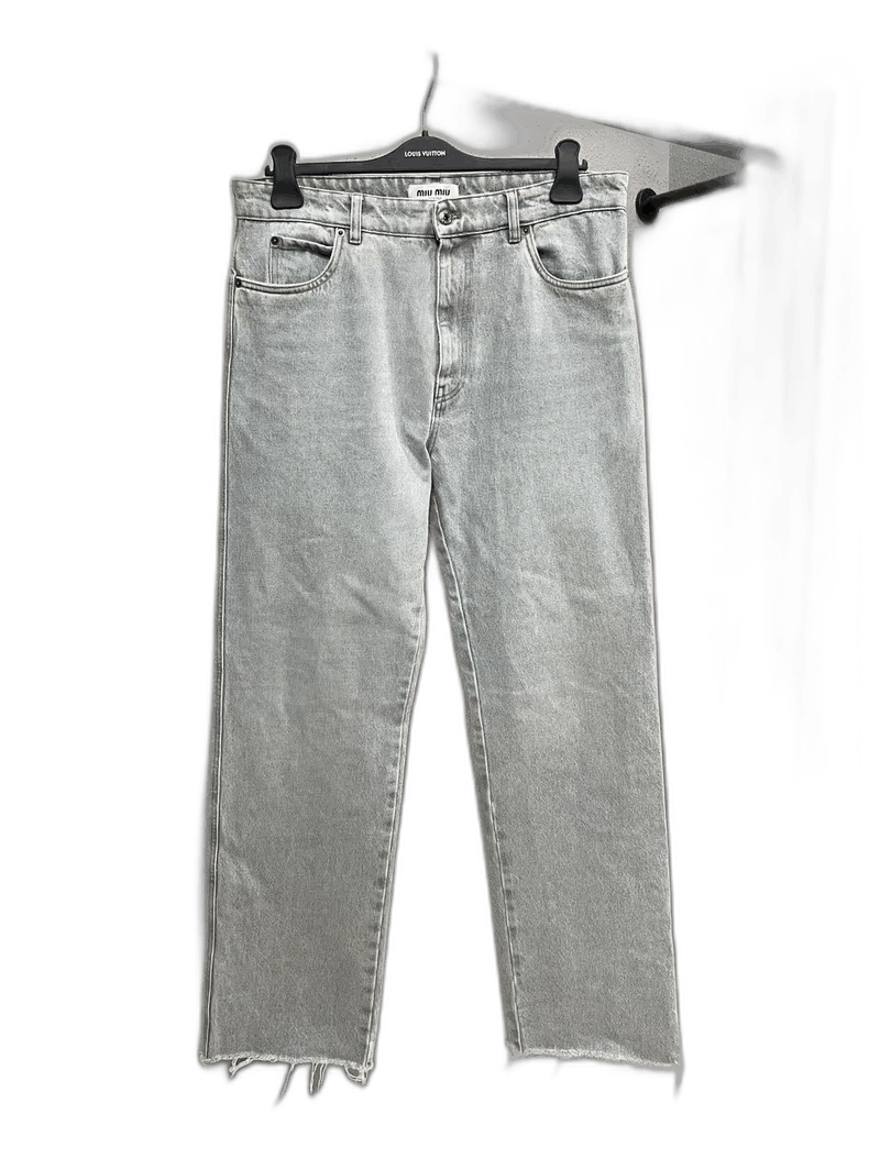 Miu Miu miumiu destroyed hem jeans Size US 29 - 1 Thumbnail