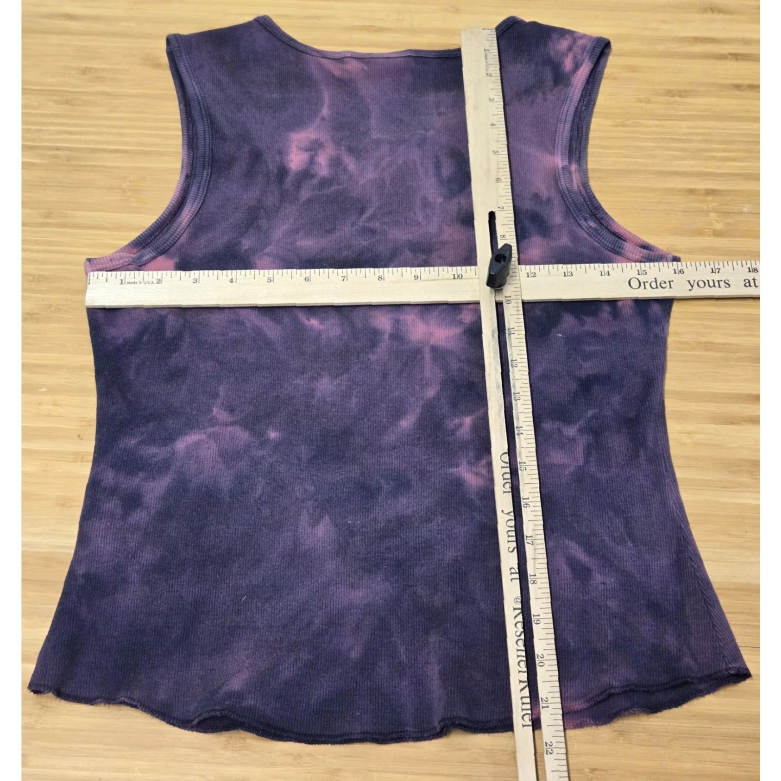 Harley Davidson Harley-Davidson Shirt Tank Top Womens Medium Purple Tie Dye Rose Graphic USA Size M / US 6-8 / IT 42-44 - 5 Thumbnail