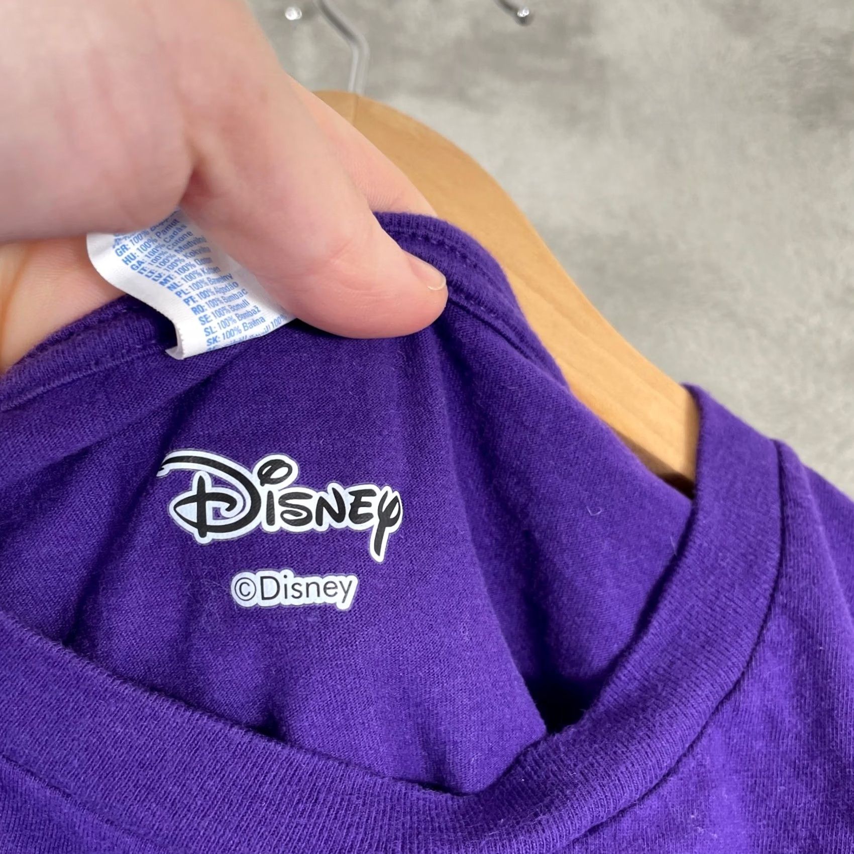 Disney Disney Lilo & Stitch Pudge Controls The Weather Shirt Mens 2XL Purple Graphic Size US XXL / EU 58 / 5 - 6 Thumbnail