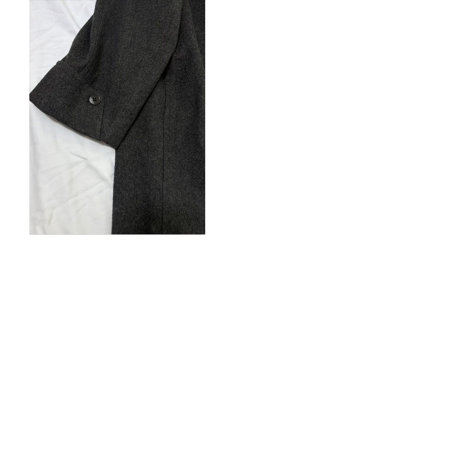 Vintage VINTAGE Loden Frey Coat Men XL Wool Gray Pea Coat Pockets-Flaws/Repair Needed Size US XL / EU 56 / 4 - 11 Thumbnail