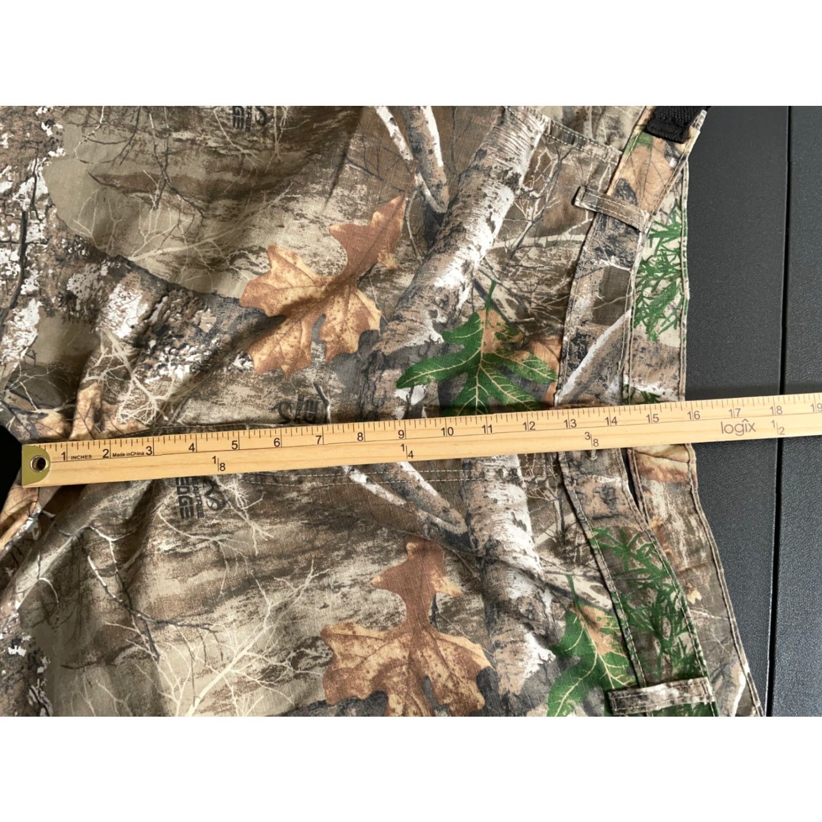 Realtree Scent Blocker Cargo Pants Men 2XL Camouflage Green Realtree Edge 90s Army Nature Flat Front Zip Fly Pockets Cotton-Blend Polyester Straight Leg Cargo Size US 41 - 6 Thumbnail
