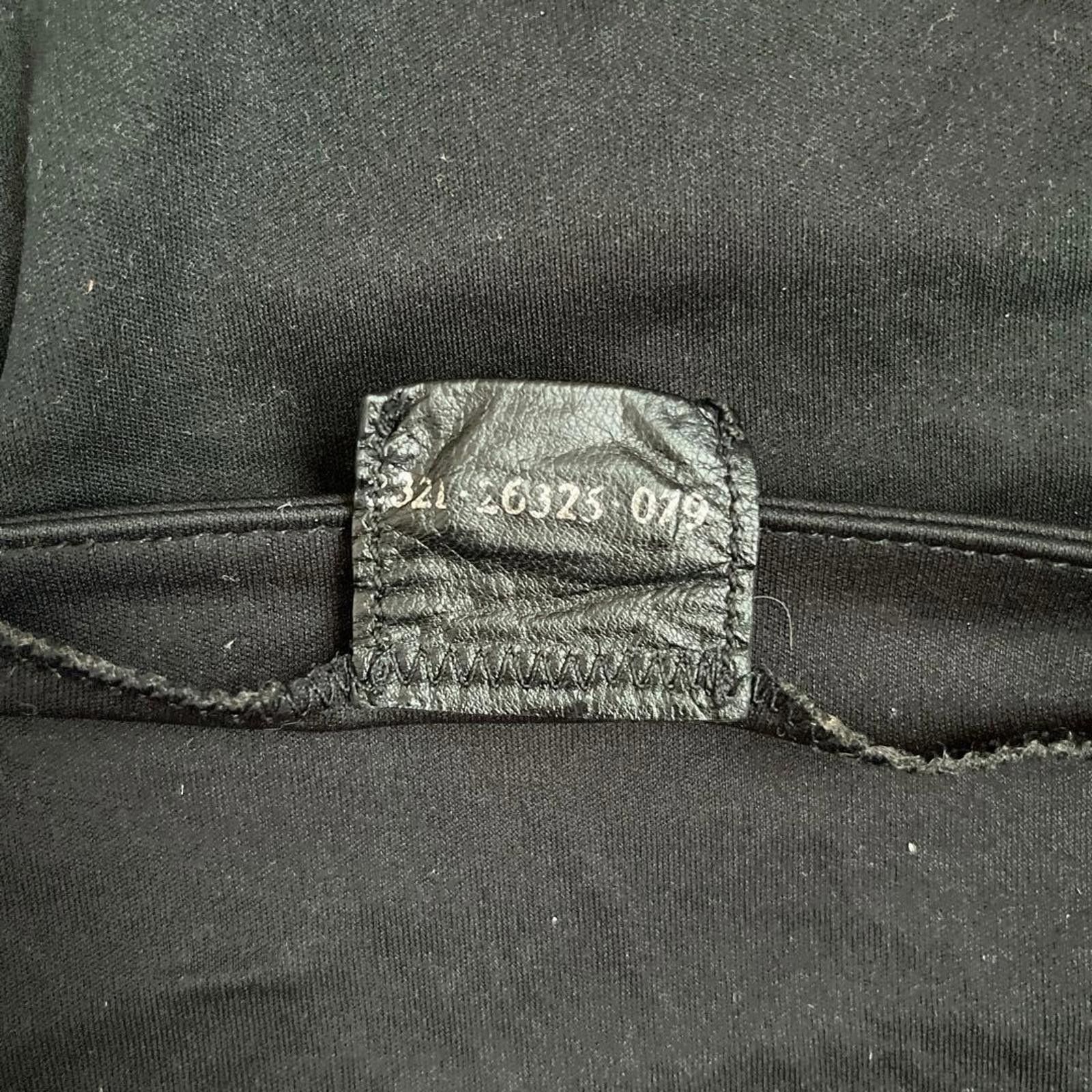 Fendi Fendi - Black Handbag Silver Buckle Size ONE SIZE - 8 Thumbnail