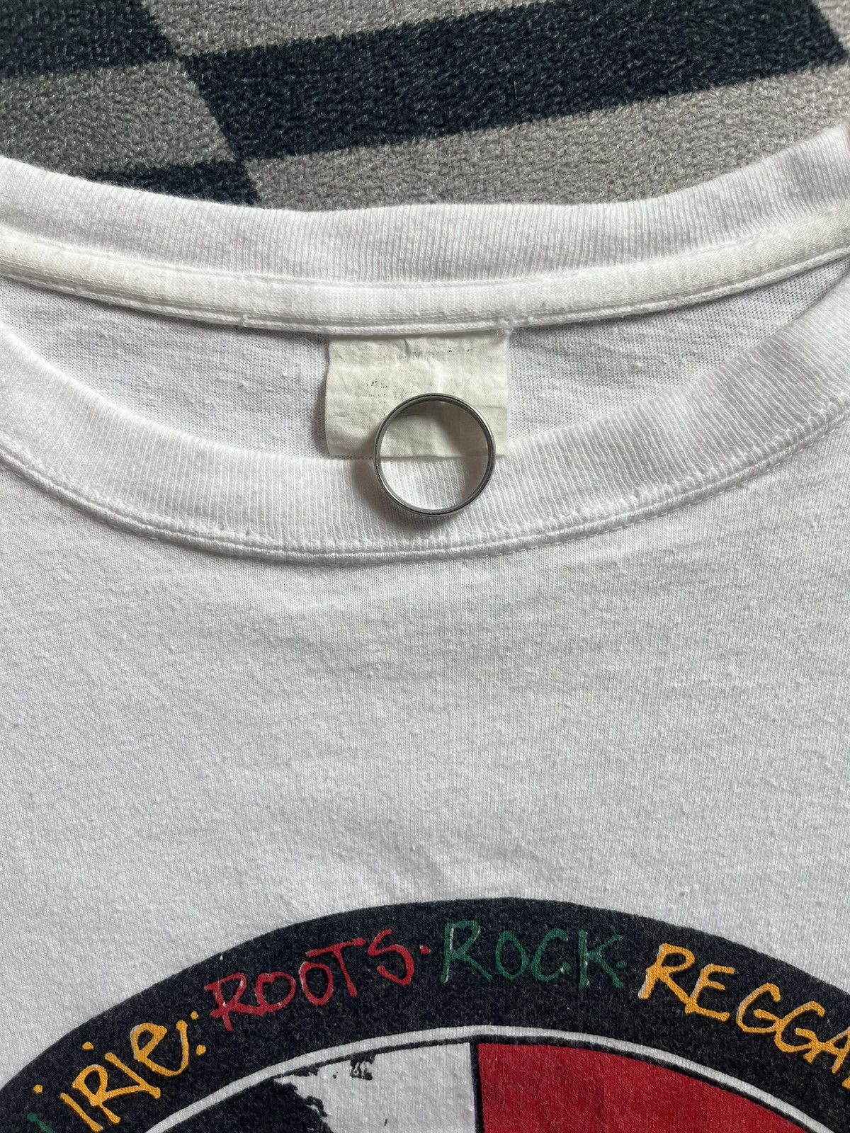 Band Tees Vintage Jamaican Style Reggae Peace Art work 90’s Tshirt Size US L / EU 52-54 / 3 - 4 Thumbnail