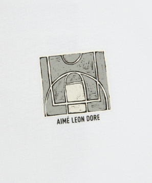Aime Leon Dore Aimé Leon Dore Court Sketch Tee White • M Size US M / EU 48-50 / 2 - 4 Thumbnail