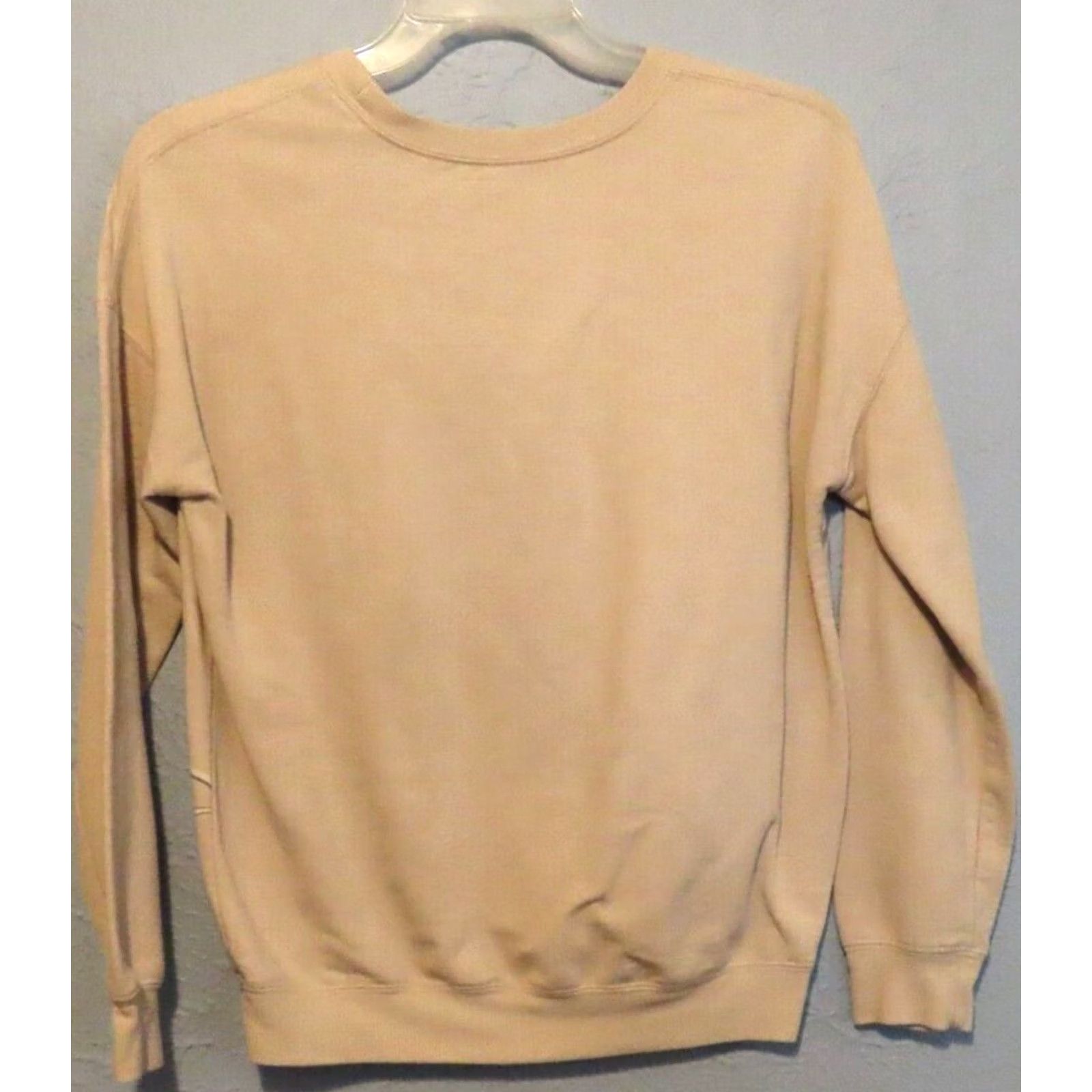 Disney Disney Mickey Mouse T-Shirt Men XS Ivory Crew Neck Long Sleeve Cartoon VINTAGE? Size US XS / EU 42 / 0 - 4 Thumbnail