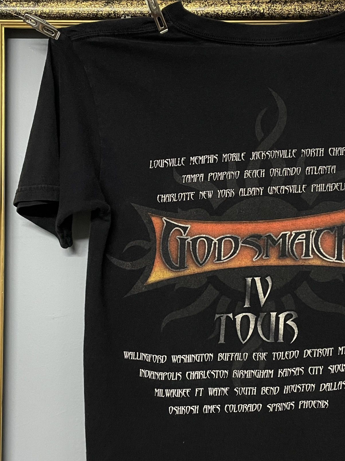 Band Tees Vintage Original Godsmack American Rock Band IV Tour Faded Size US S / EU 44-46 / 1 - 8 Thumbnail