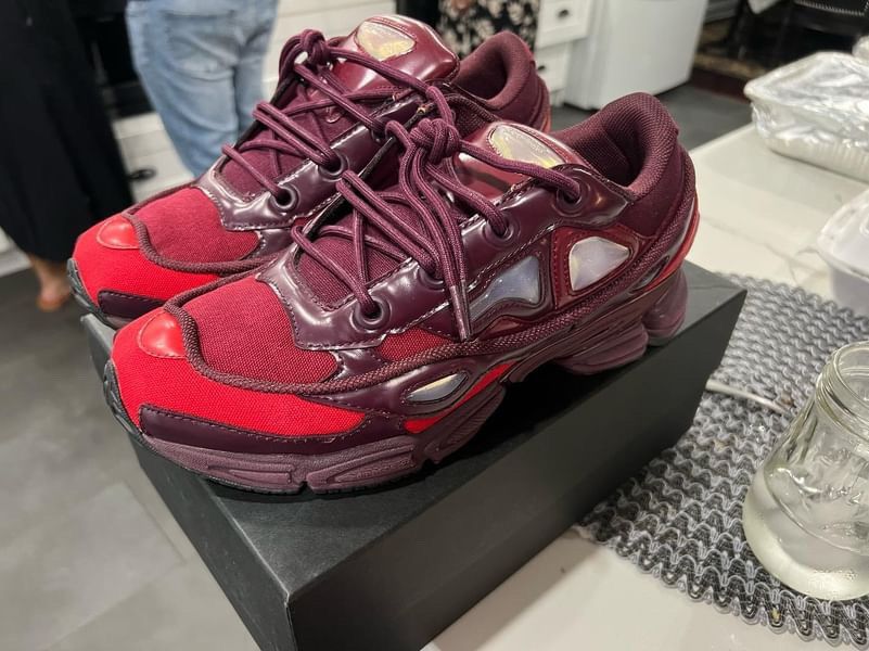 adidas raf simons burgundy