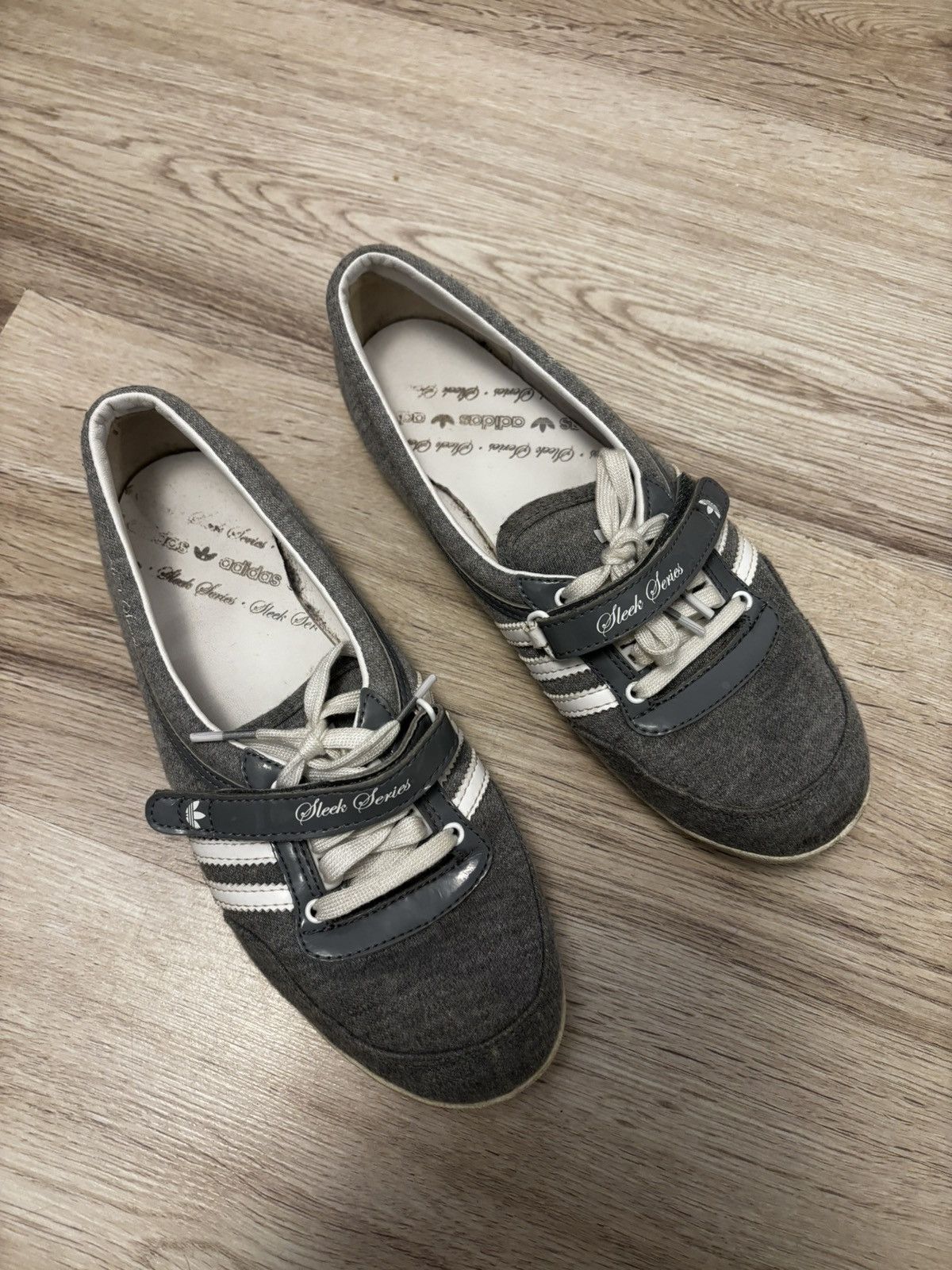 Adidas adidas Concord Round W (2011) – Grey/White – Size US 7.5 Size US 7.5 / IT 37.5 - 2 Thumbnail