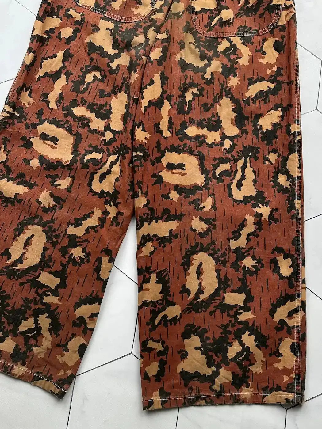 Japanese Brand Vintage Parachute Printed Pants E2 Size 25" / US 0 / IT 36 - 10 Thumbnail