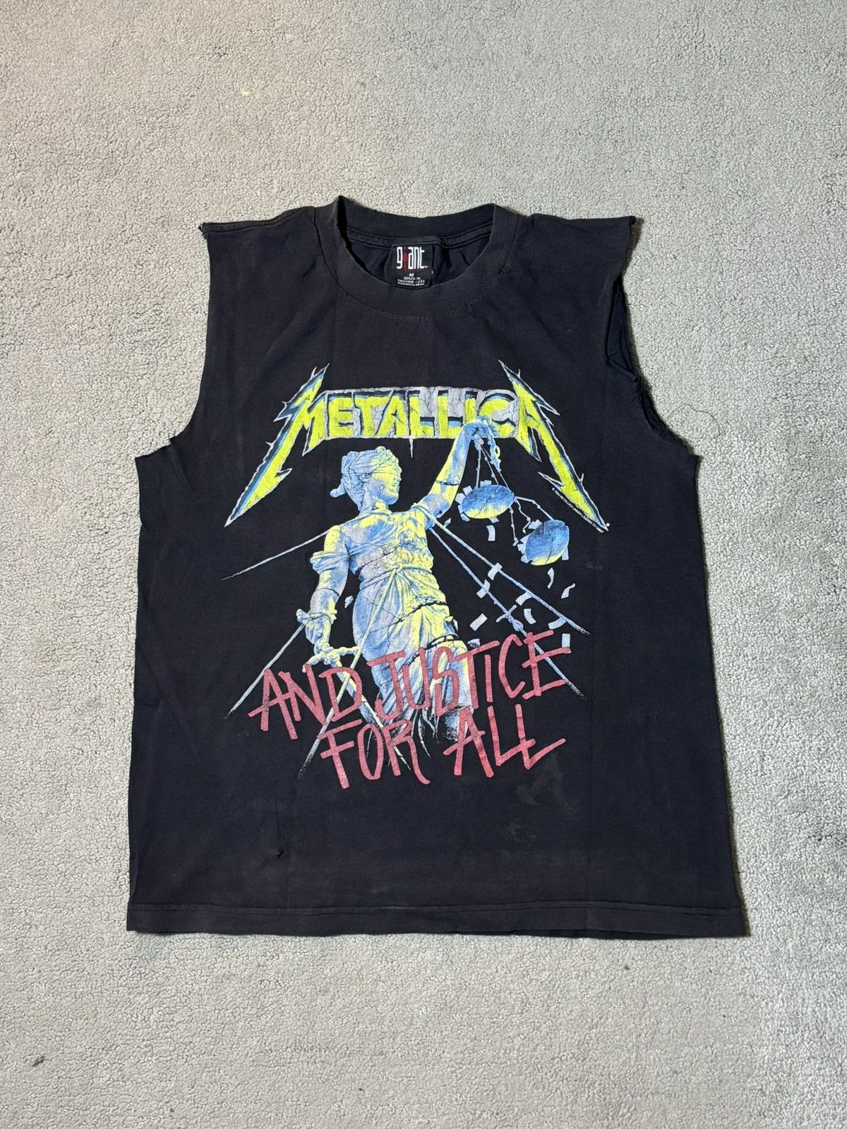 Vintage Vintage Metallica “And Justice for All” Tee Size US M / EU 48-50 / 2 - 1 Thumbnail