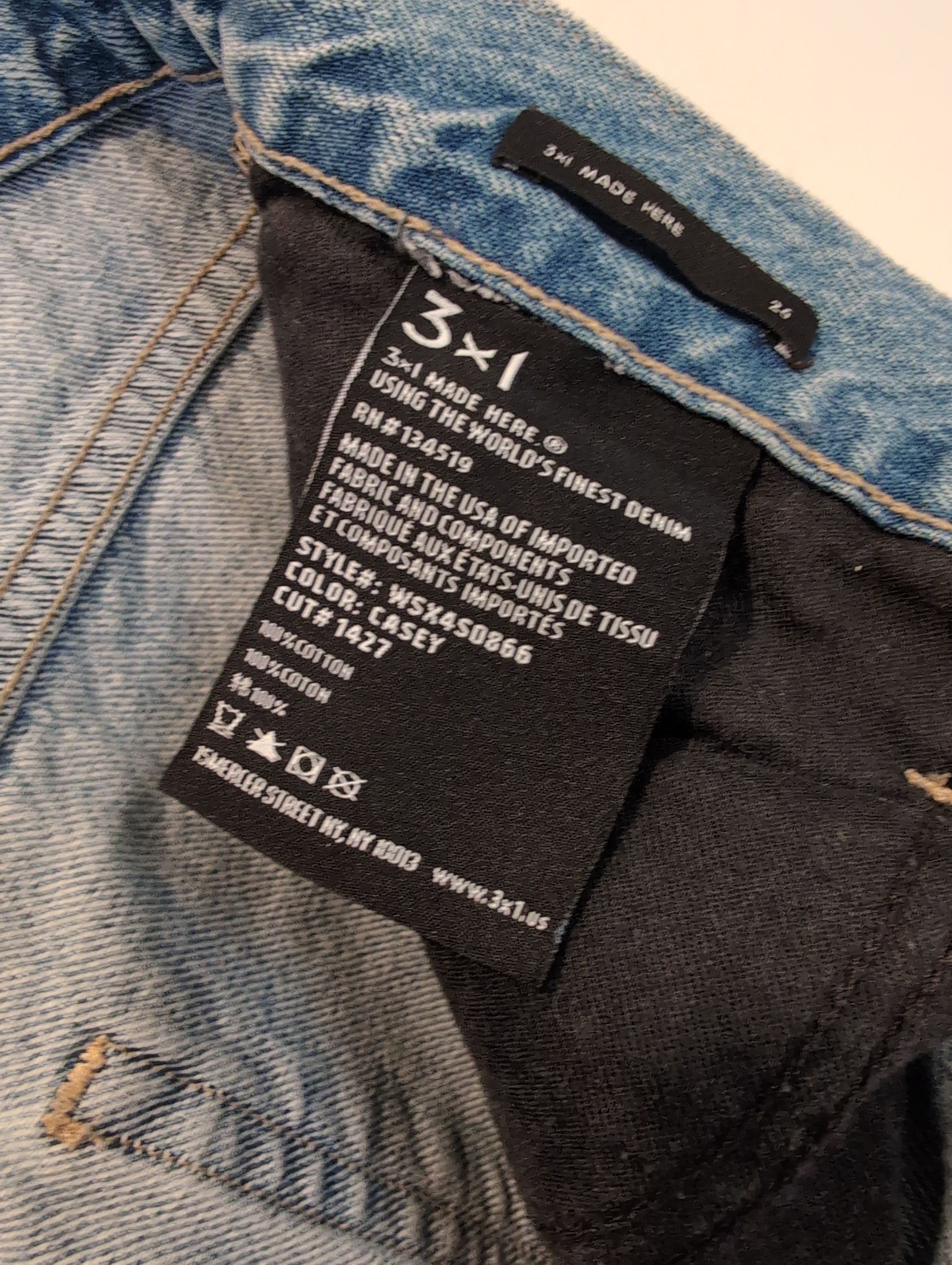 3x1 3x1 Higher Ground Casey High Waist Boyfriend Jeans Size 26" / US 2 / IT 38 - 8 Thumbnail