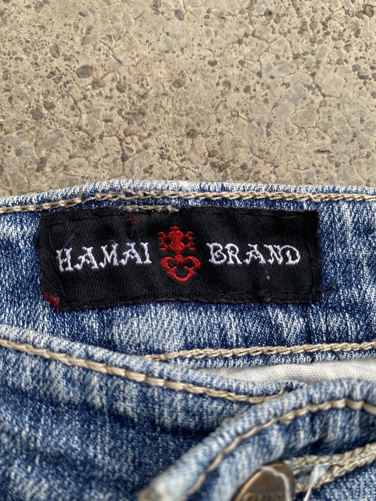 Beauty Beast × Japanese Brand Vintage hamai brand flare denim pant Size US 32 / EU 48 - 8 Thumbnail