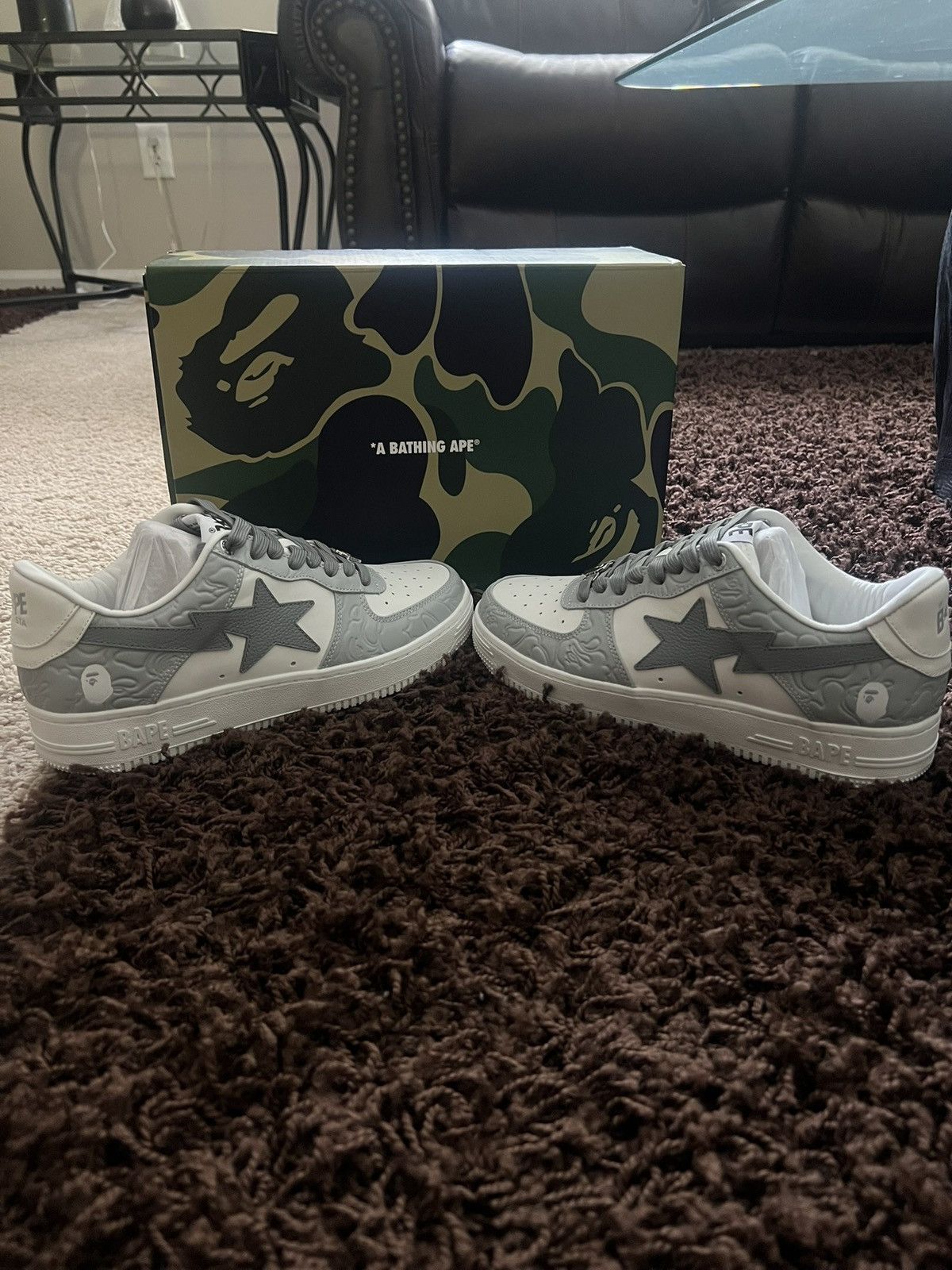 Bape Bapestas For Sale Size US 9.5 / EU 42-43 - 1 Thumbnail