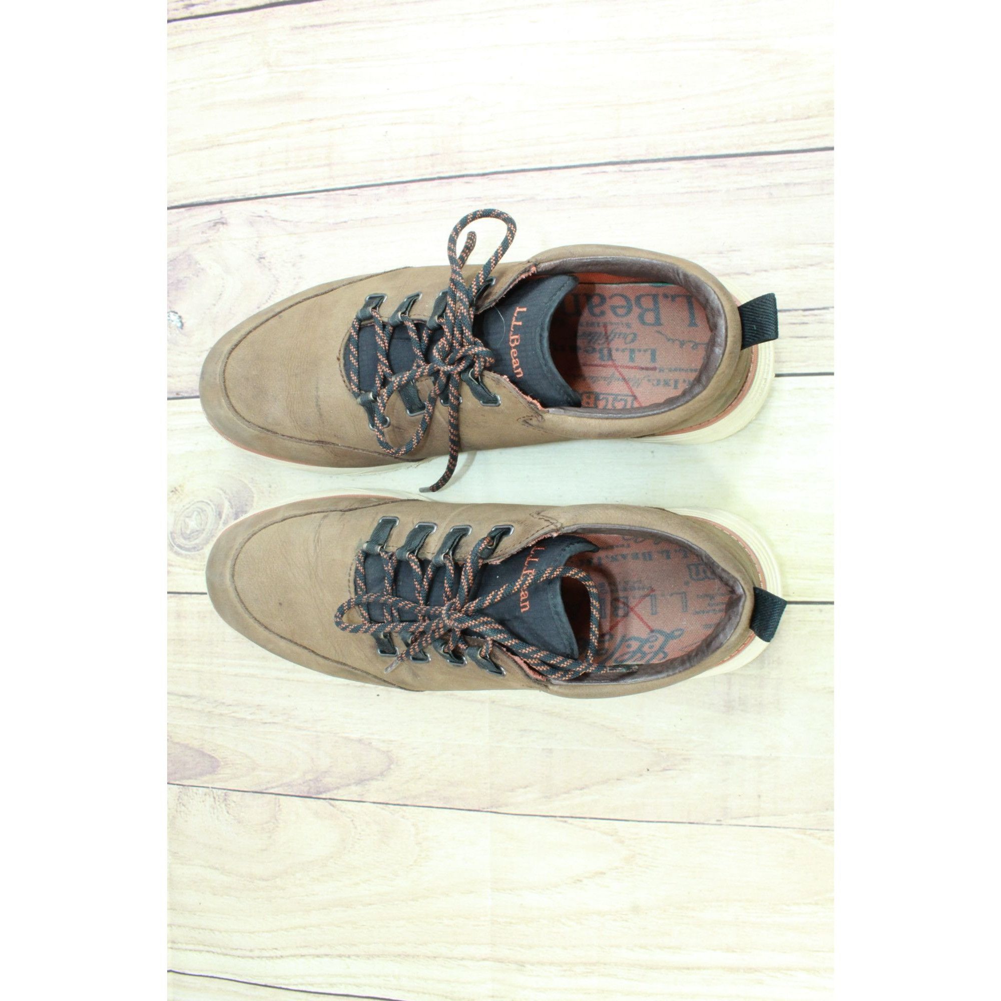 L.L. Bean × Leather LL Bean Kennebec Leather Oxford Shoes Brown Men's 13 M Size US 13 / EU 46 - 7 Thumbnail
