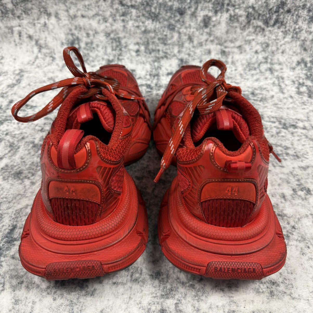 Balenciaga Balenciaga 3XL “Worn-Out” ‘Red’ Shoes Size US 10.5 / EU 43-44 - 4 Thumbnail