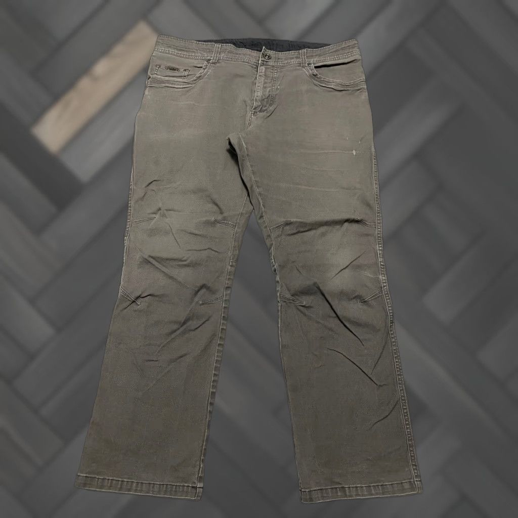 Vintage VINTAGE Kuhl Jeans Khakis Pants 40 Mens Gray Stretch Canvas 5-Pocket Outdoor Rugged Comfort Regular Man Size US 40 / EU 56 - 1 Thumbnail