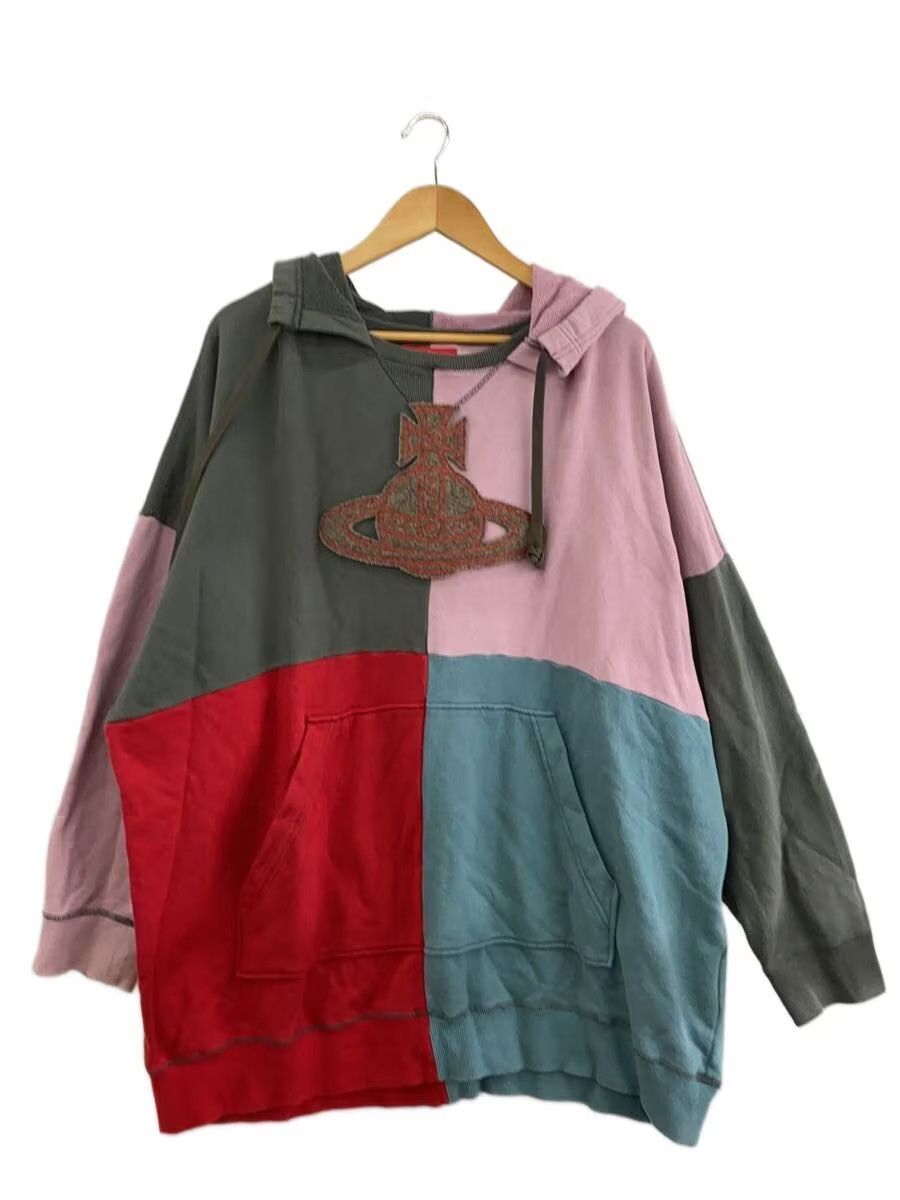 Vivienne Westwood Reconstructed Orb Patch Hoodie Sweatshirt Size US L / EU 52-54 / 3 - 1 Thumbnail