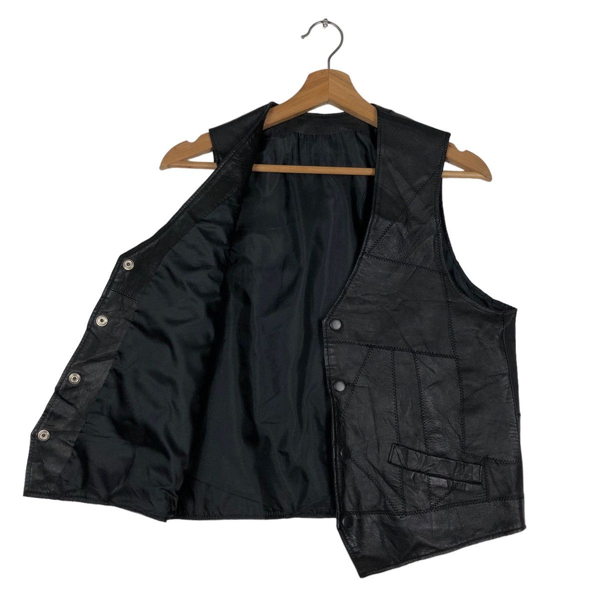 Japanese Brand 🔥90’s Soft Leather Riot Riot Vest Biker Wear Issey Miyake Size US M / EU 48-50 / 2 - 10 Thumbnail