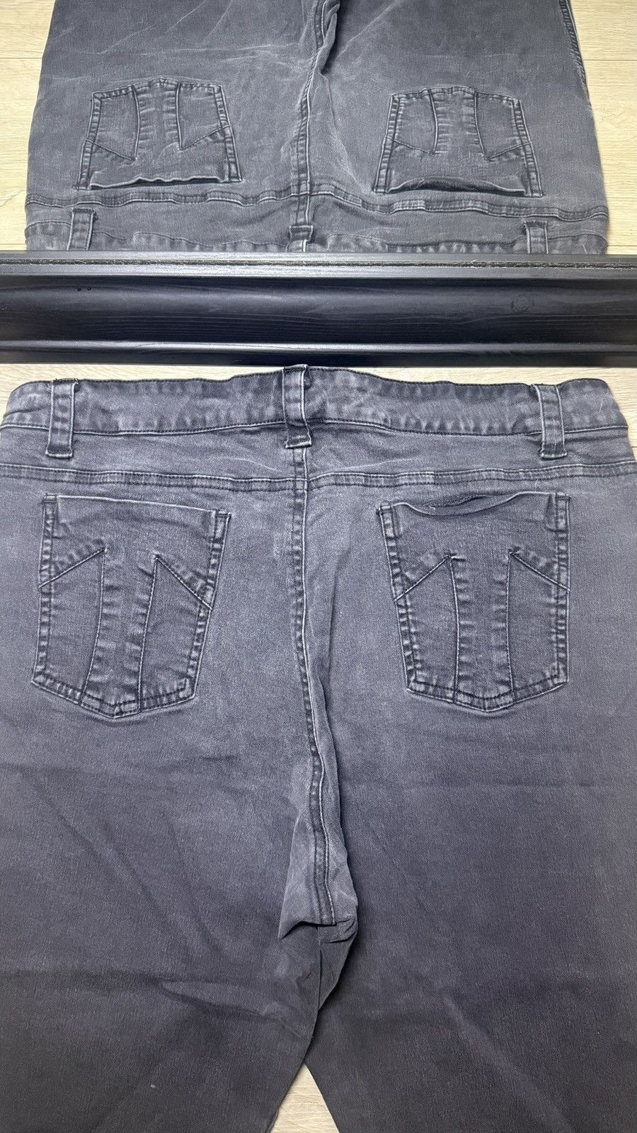 Tripp NYC Y2K 2000s Tripp NYC 14 Skeleton T Back Pockets Denim Jeans Size 36" / US 14 / IT 50 - 3 Thumbnail
