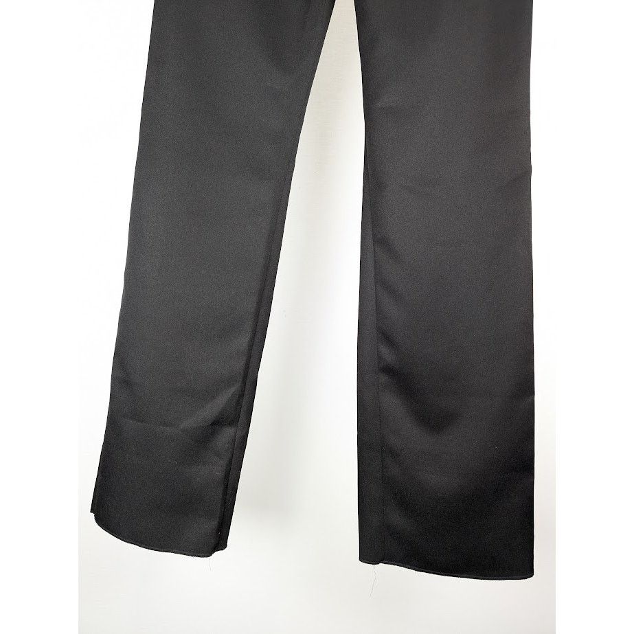 o1rshd1 Woven Bumster Tailored Trousers in Black