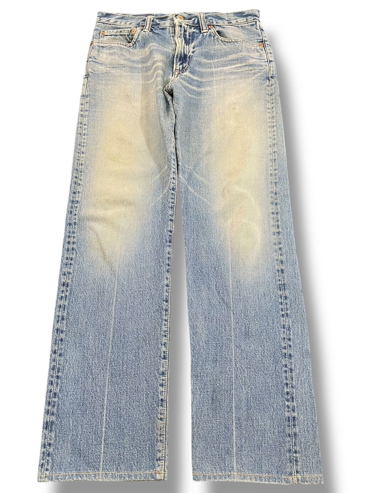 Blue Blue Japan Vintage Blue Blue Japan Mudwash Selvedge Denim Size US 29 - 1 Thumbnail