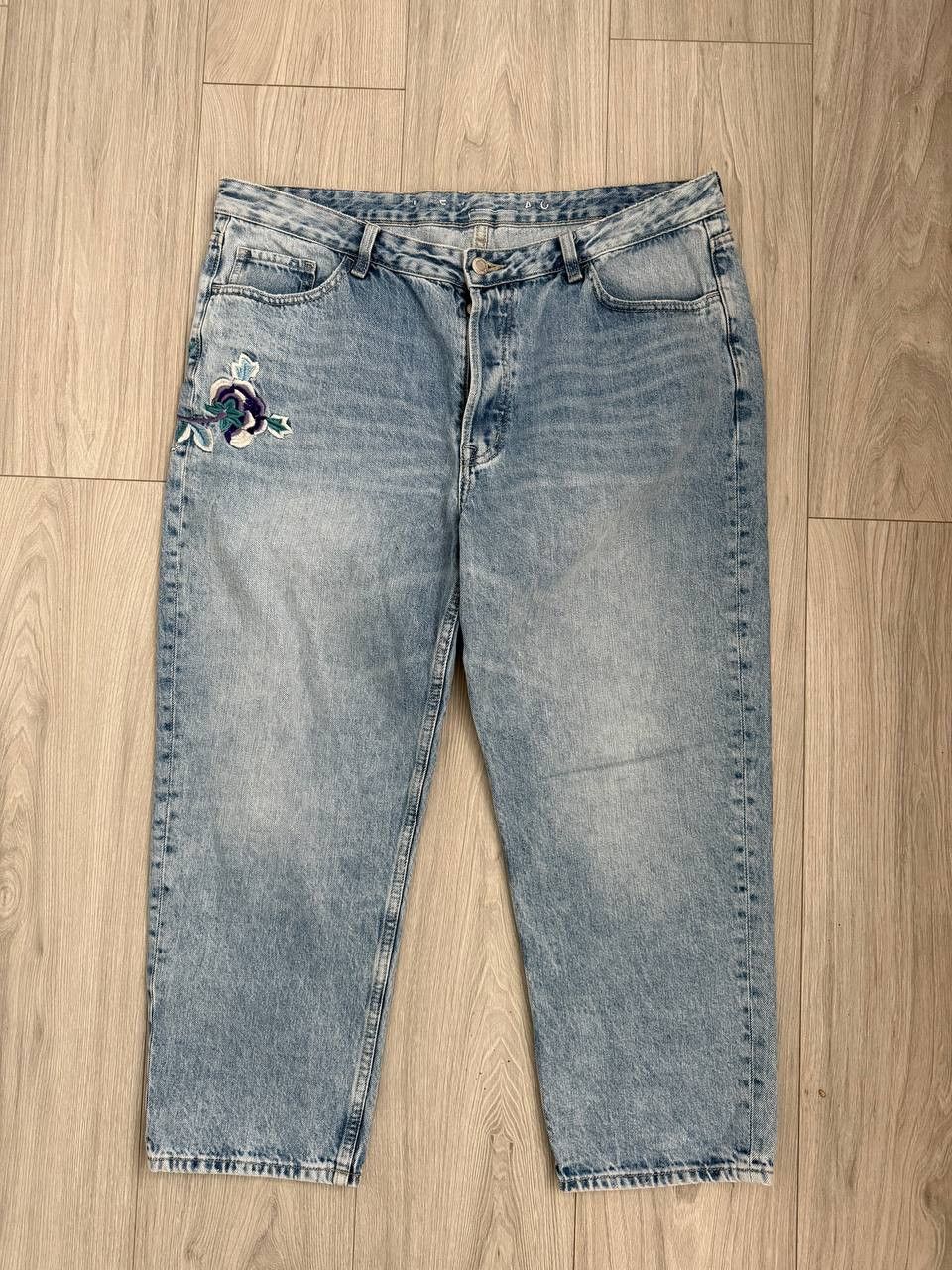 Japanese Brand denim embroidered print Size US 30 / EU 46 - 2 Thumbnail