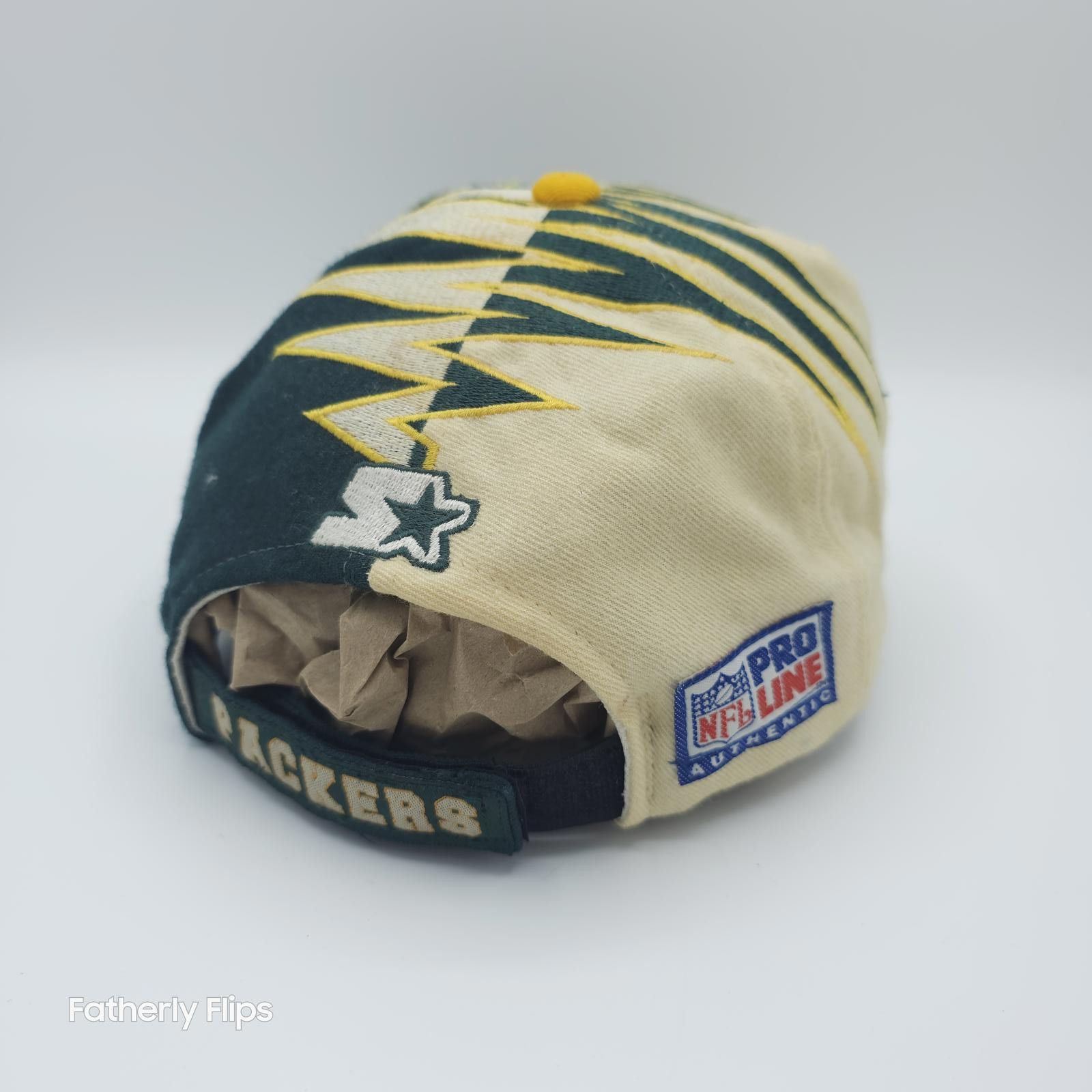 Starter Vintage Green Bay Packers NFL Pro Line Starter Snapback Hat Size ONE SIZE - 5 Thumbnail