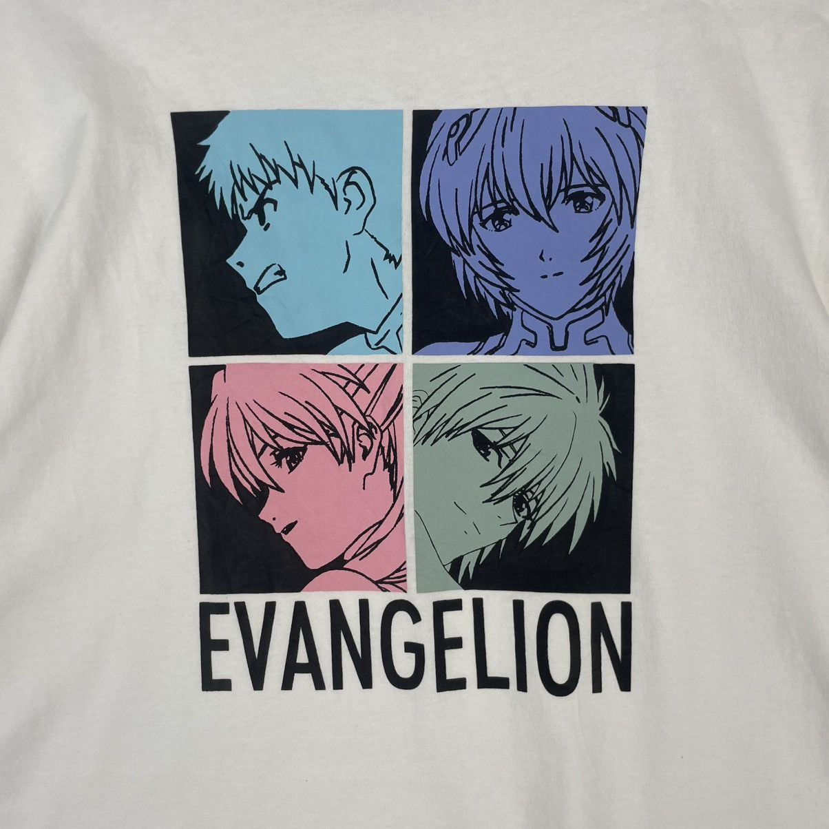 Designer × Vintage vintage T-shirt evangelion NERV special govermental agency Size US XL / EU 56 / 4 - 9 Thumbnail