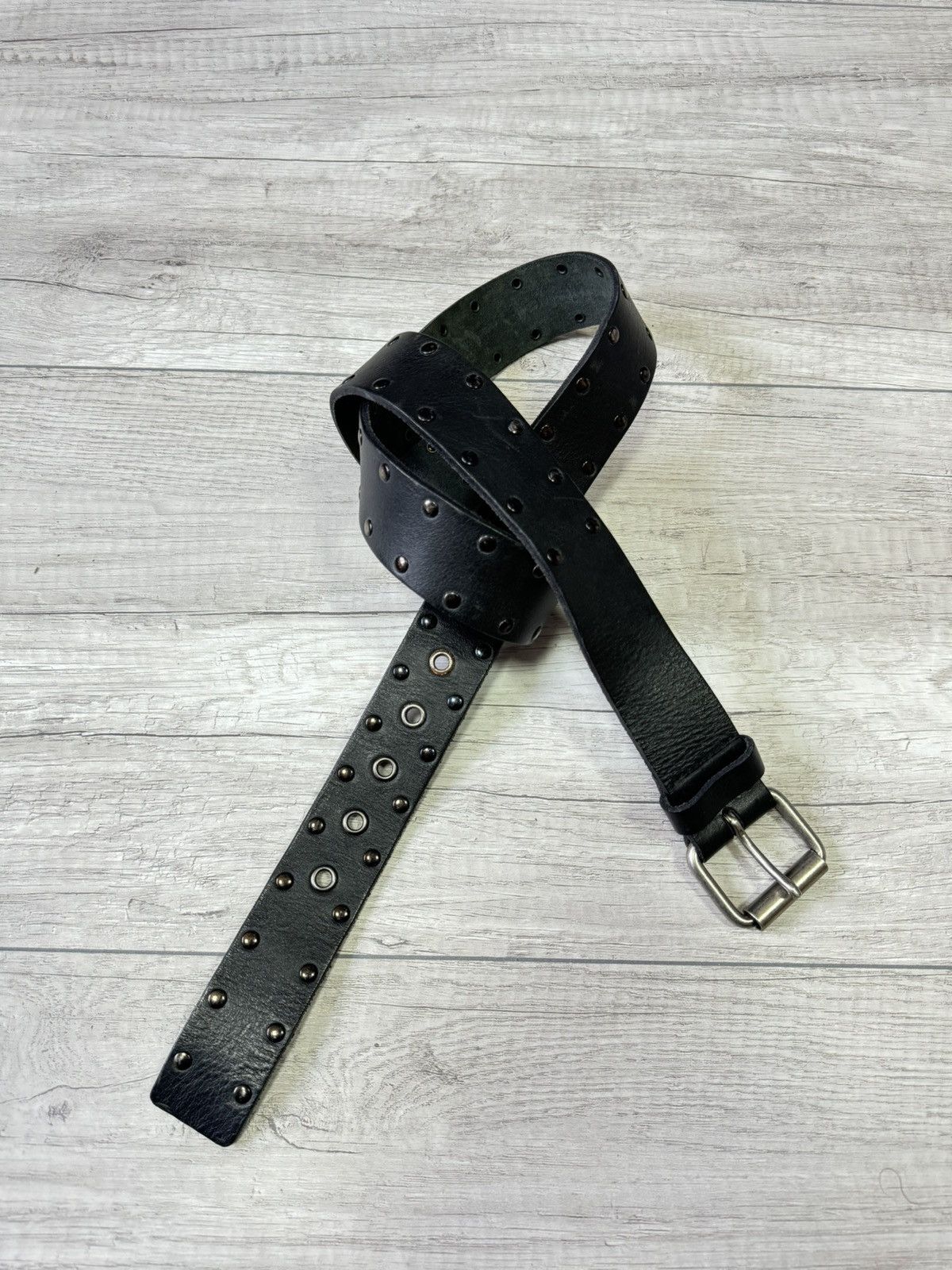 If Six Was Nine VINTAGE Y2K JAPANESE BELT ALT GOTH PUNK RAVE KANYE STYLE Size ONE SIZE - 1 Thumbnail