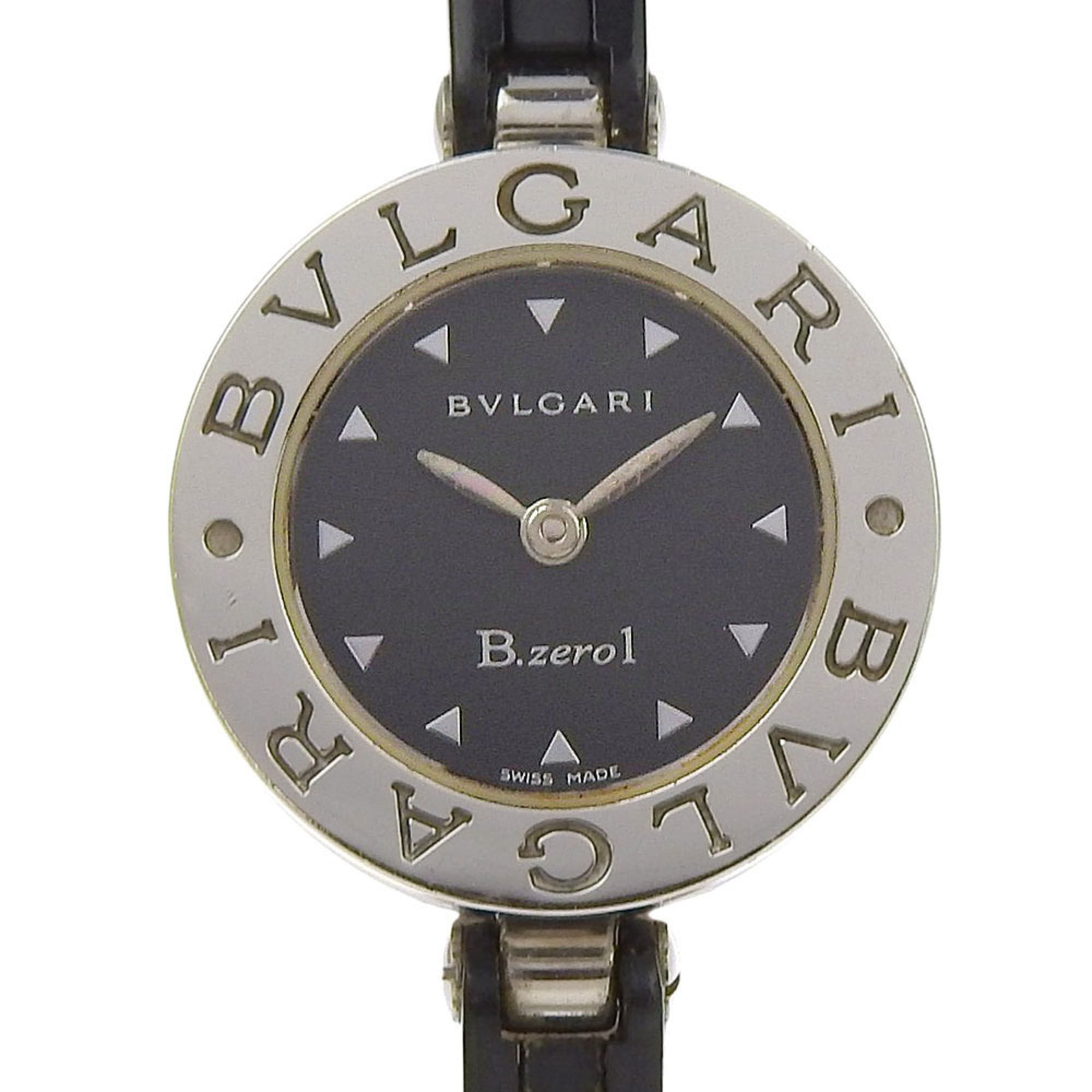 Bvlgari BVLGARI Bzero1 BZ22S Women's Watch with Stainless Steel and Rubber Quartz Movement, Analog Display, Black Dial Size ONE SIZE - 1 Thumbnail