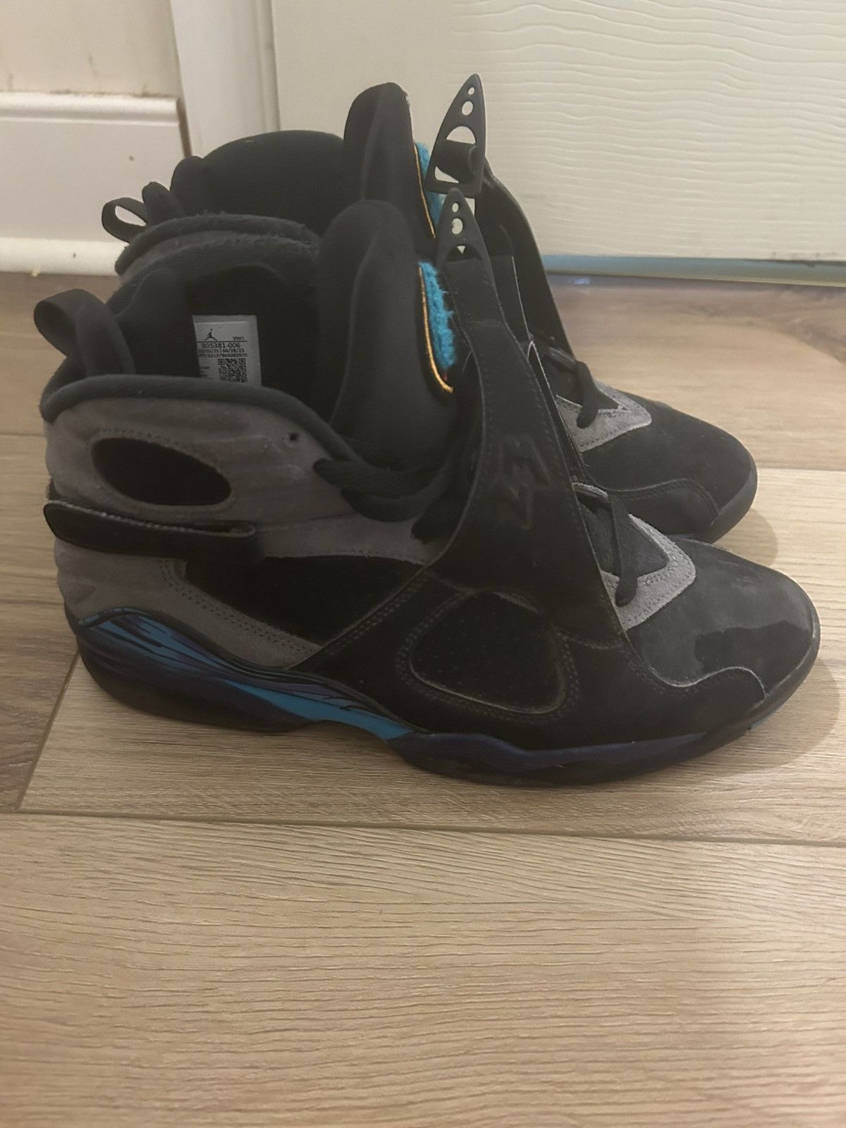 Jordan Brand Aqua Jordan 8s Size US 10.5 / EU 43-44 - 2 Thumbnail