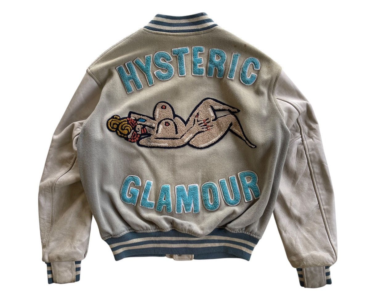 Hysteric Glamour RARE🔥 Vintage Hysteric Glamour Varsity Jacket Size US M / EU 48-50 / 2 - 2 Thumbnail
