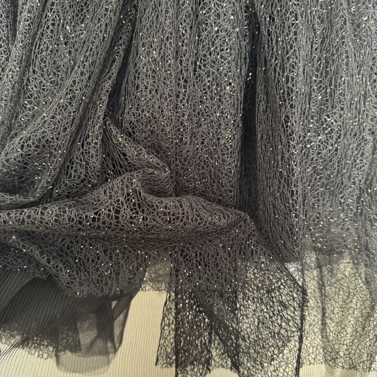Maje NEW Velvet Lace Tulle dress ✨ French Designer Label Size S / US 4 / IT 40 - 9 Thumbnail